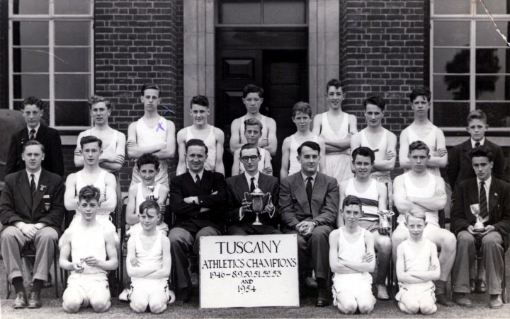 Robert Herbert Hall (back row: third from left)